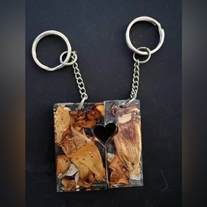 His and hers or best friend’s keychains